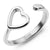 เครื่องประดับ ผู้หญิง แหวน สแตนเลสสตีล - แหวนน่ารักฉลุลายรูปหัวใจ รุ่น MNC-R698  แหวนผู้หญิงสวยๆ
