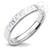 แหวนแฟชั่น สแตนเลสสตีล แหวนผู้ชายเท่ๆ แหวนคู่รัก สลักลาย Forever รุ่น MNR-253G