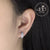 ต่างหูเงินแท้ ดีไซน์ต่างหูเพชรสวิส เครื่องประดับ ต่างหูแฟชั่น รุ่น MD-SLER032 Sterling Silver 925 Fashion Jewelry Women Earrings ดีไซน์ ต่างหูห่วง ดีไซน์คลาสสิค