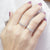 แหวนเงินแท้  Silver 925 แหวนเพชรชู เพชรสวิส รุ่น MD-SLR067 แหวน แหวนแฟชั่น แหวนคู่รัก แหวนผู้หญิง เครื่องประดับผู้หญิง