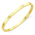 กำไลข้อมือ สแตนเลสสตีลแท้ แบบวงรีเปิด-ปิดได้ ประดับเพชร CZ รุ่น MNC-BG367 สร้อยข้อมือผู้หญิง กำไลข้อมือหญิง สร้อยข้อมือแฟชั่น