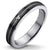 แหวนแฟชั่นสแตนเลส ตกแต่งเพชร CZ ดีไซน์ Unisex รุ่น 555-R066 - แหวนสแตนเลส แหวนผู้ชาย แหวนผู้หญิง