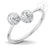 แหวนเงินแท้  Silver 925 แหวนเพชรชู เพชรสวิส รุ่น MD-SLR055 แหวน แหวนแฟชั่น แหวนคู่รัก แหวนผู้หญิง เครื่องประดับผู้หญิง
