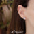 ต่างหูสแตนเลส สตีลแท้ ดีไซน์เรียบๆ รุ่น MNC-ER863 - ต่างหูแฟชั่น ต่างหูผู้หญิง ต่างหูแป้น แบบเจาะ ต่างหูสตั๊ด ตุ้มหู