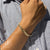 สร้อยข้อมือสแตนเลส Flat Curb Chain รุ่น MNC-BR347 - สร้อยข้อมือผู้ชาย สร้อยข้อมือแฟชั่น