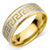 แหวนเรียบๆ ลายGreek key สแตนเลสสตีลแท้ รุ่น MNC-R822 - แหวนผู้ชาย แหวนผู้ชายเท่ๆ