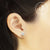ต่างหูสตั๊ดสแตนเลส ประดับเพชร CZ ดีไซน์เก๋ รุ่น MNC-ER496 - ต่างหูแฟชั่น ต่างหูผู้หญิง ต่างหูสวยๆ