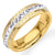 แหวน สแตนเลสสตีลแท้ ดีไซน์เรียบๆ ประดับเพชร CZ รอบวง รุ่น MNC-R831 - แหวนผู้หญิง แหวนสวยๆ แหวนแฟชั่นผู้หญิง
