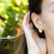 ต่างหูสตั๊ด สแตนเลสสตีล แท้ ดีไซน์สวย ประดับเพชร CZ รุ่น MNC-ER929 - ต่างหูแฟชั่นผู้หญิง ต่างหูแป้น แบบเจาะ