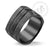 แหวนสแตนเลส ทรงสี่เหลี่ยม ผิว Sand Dust ดีไซน์ Unisex รุ่น MNC-R360 - แหวนผู้หญิง แหวนผู้ชาย