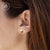 ต่างหูสตั๊ด สแตนเลส ปัดเงาสวย ดีไซน์คลาสสิค รุ่น MNC-ER456 - ต่างหูผู้หญิง ต่างหูสวยๆ ต่างหูสแตนเลส