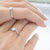 แหวนเงินแท้  Silver 925 แหวนเพชรสวิส ชูบ่าไขว้ รุ่น MD-SLR040 (SLR-B1) ขนาด J13 แหวน แหวนแฟชั่น แหวนคู่รัก แหวนผู้หญิง เครื่องประดับผู้หญิง