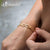 สร้อยข้อมือสแตนเลส รูปหัวใจ ดีไซน์สวยหวาน น่ารัก รุ่น MNC-BR479 - สร้อยข้อมือแฟชั่น สร้อยข้อมือผู้หญิง