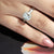 แหวนเงินแท้  Silver 925 แหวนEngagement ring ฝังเพชรทรง Princess cut เม็ดกลาง รุ่น MD-SLR043 แหวน แหวนแฟชั่น แหวนคู่รัก แหวนผู้หญิง เครื่องประดับผู้หญิง