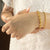 สร้อยข้อมือแฟชั่น ดีไซน์สวย ลาย Twisted Rope รุ่น MNC-BR389 - สร้อยข้อมือสแตนเลส สร้อยข้อมือผู้หญิง