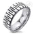 แหวนแฟชั่นสแตนเลส สำหรับผู้ชาย ลวดลายเก๋ ดีไซน์เท่ห์ รุ่น MNR-021T - แหวนผู้ชาย แหวนสแตนเลส