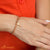 สร้อยข้อมือสแตนเลสสตีล ประดับ ชาร์มรูปลูกกุญแจประดับ CZ รุ่น MNC-BR171-A (สี สตีลเงิน) สร้อยข้อมือ สร้อยข้อมือผู้หญิง สร้อยข้อมือคู่ สร