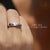 แหวนแฟชั่นสแตนเลส กัดลายหนัง สลักคำว่า Carpe Diem ประดับเพชร CZ รุ่น 555-R040 - แหวนคู่ แหวนสวยๆ