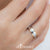 แหวนสแตนเลส ผิวเงา สีทูโทน ตกแต่งเพชร CZ ดีไซน์คลาสสิก รุ่น 555-R016- แหวนผู้หญิง แหวนแฟชั่น