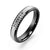 แหวนแฟชั่น สแตนเลส สตีล สำหรับผู้หญิง สลักคำว่า FOREVER ประดับด้วยเพชร CZ เม็ดสวย รุ่น 555-R057