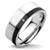 แหวน สแตนเลสสตีล แท้ แฟชั่น แหวนคู่รัก ใส่ได้ทั้งชายและหญิง รุ่น MZR-1010