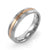 แหวนแฟชั่น สแตนเลส สตีล สำหรับผู้หญิง ดีไซน์ลายร่อง สีทูโทน ดีไซน์สวย รุ่น MNR-065T - แหวนผู้หญิง แหวนสวยๆ